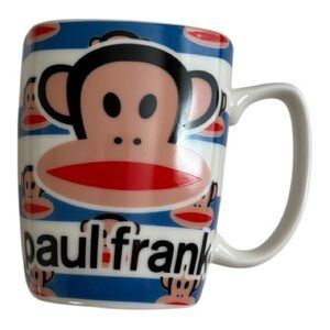 Paul Frank Blue & White Coffee Mug